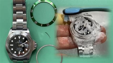 rolex submariner bezel spring repair